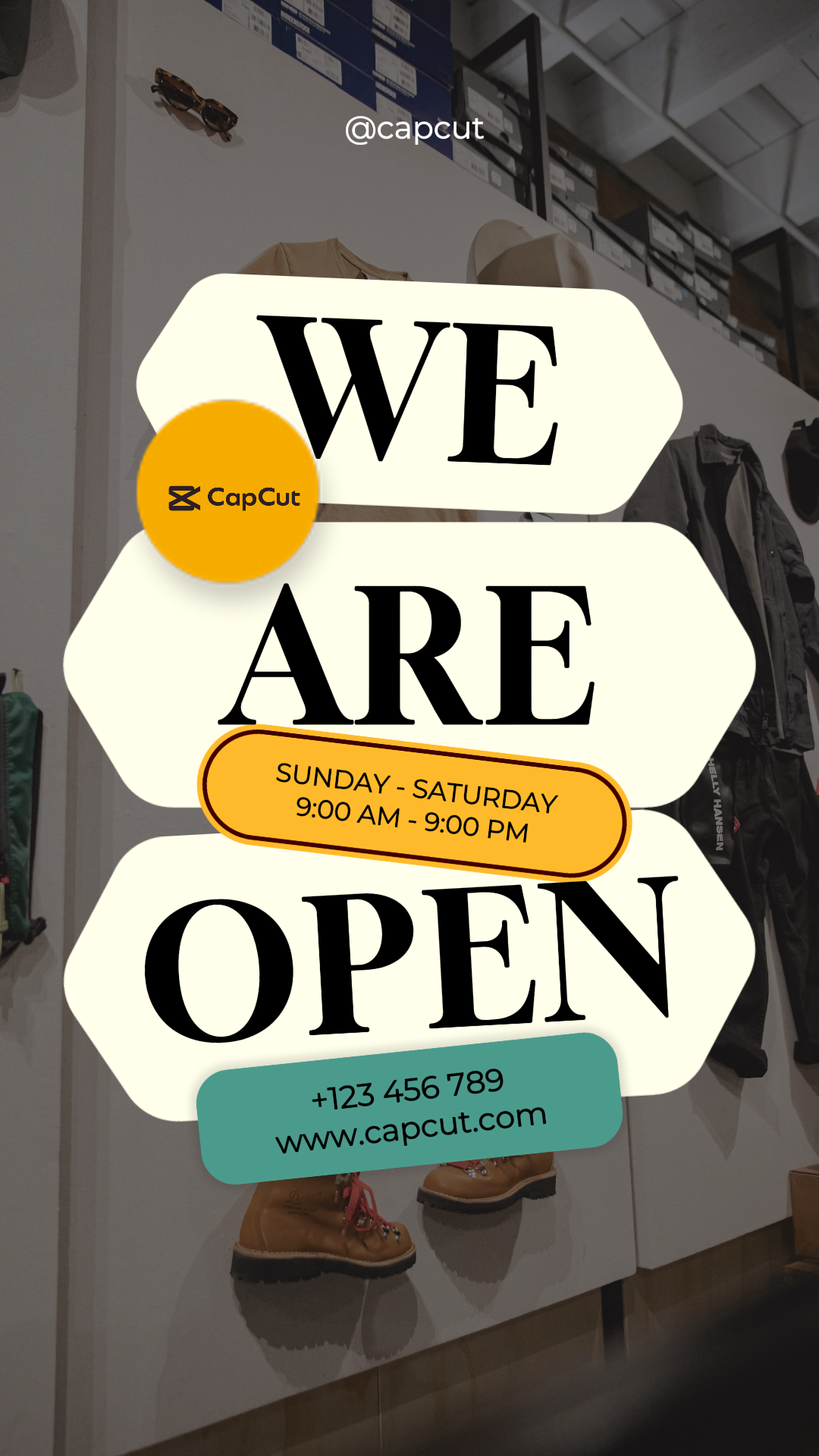 capcut template cover