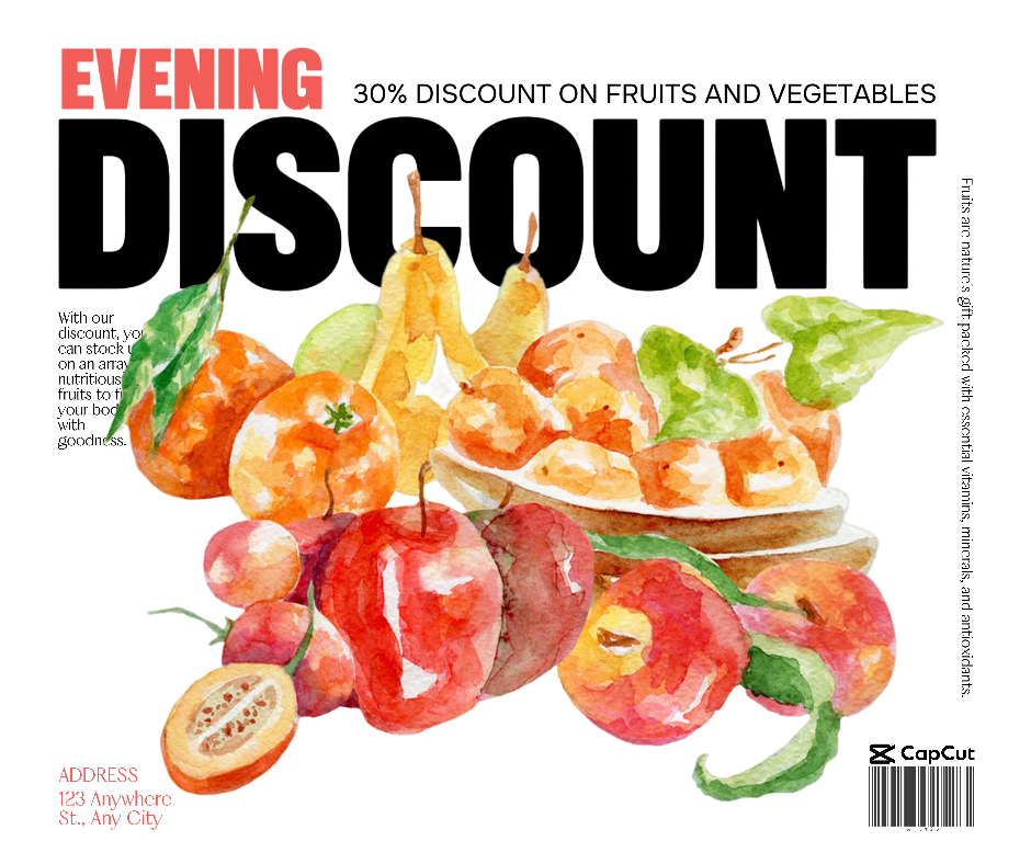 Layanan Promosi acara Redesign sayuran