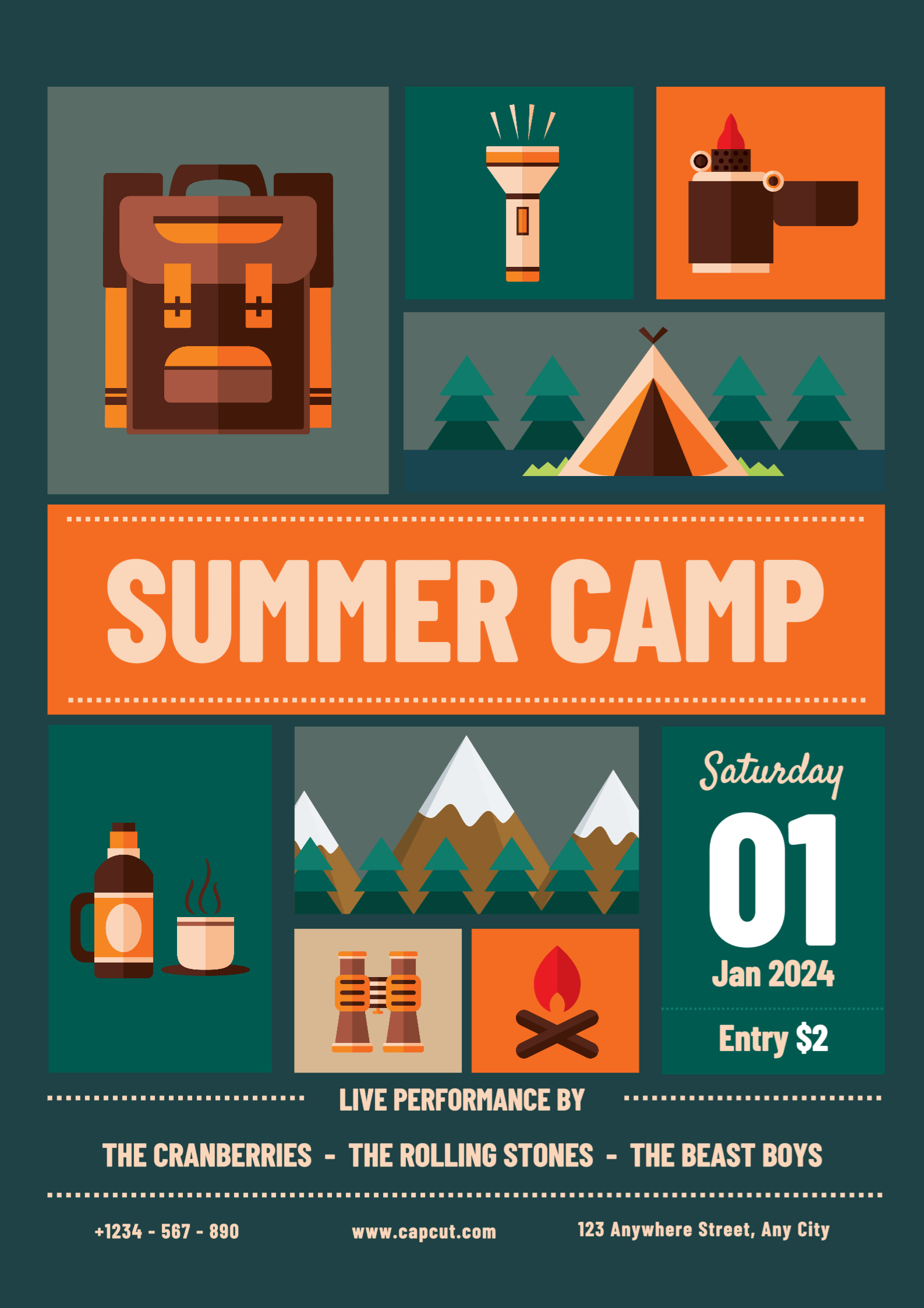 Non-Marketing: Sv Camp Festival Poster