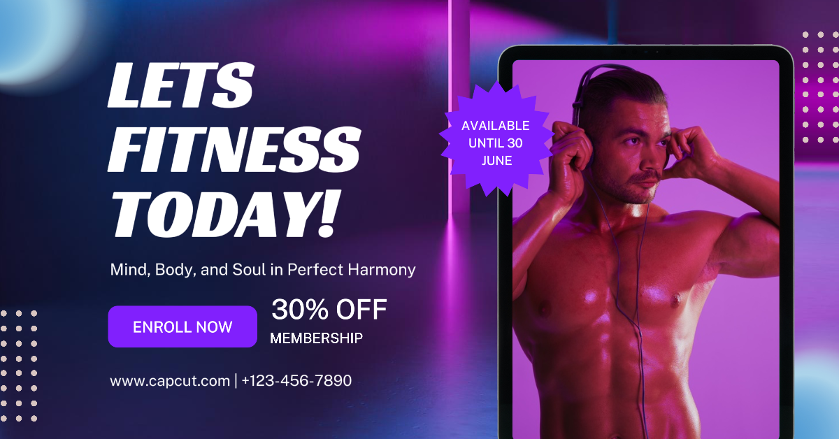 Olahraga dan kebugaran - Poster & spanduk pemasaran