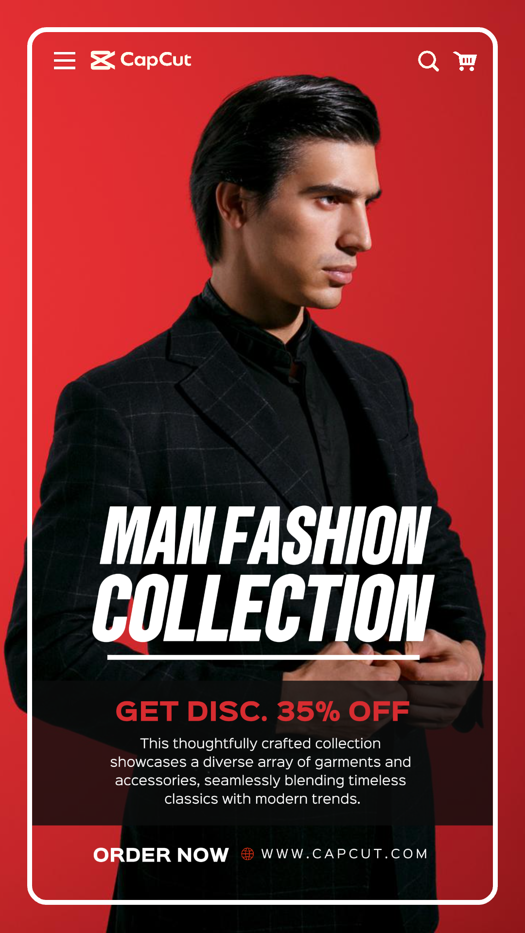 capcut template cover