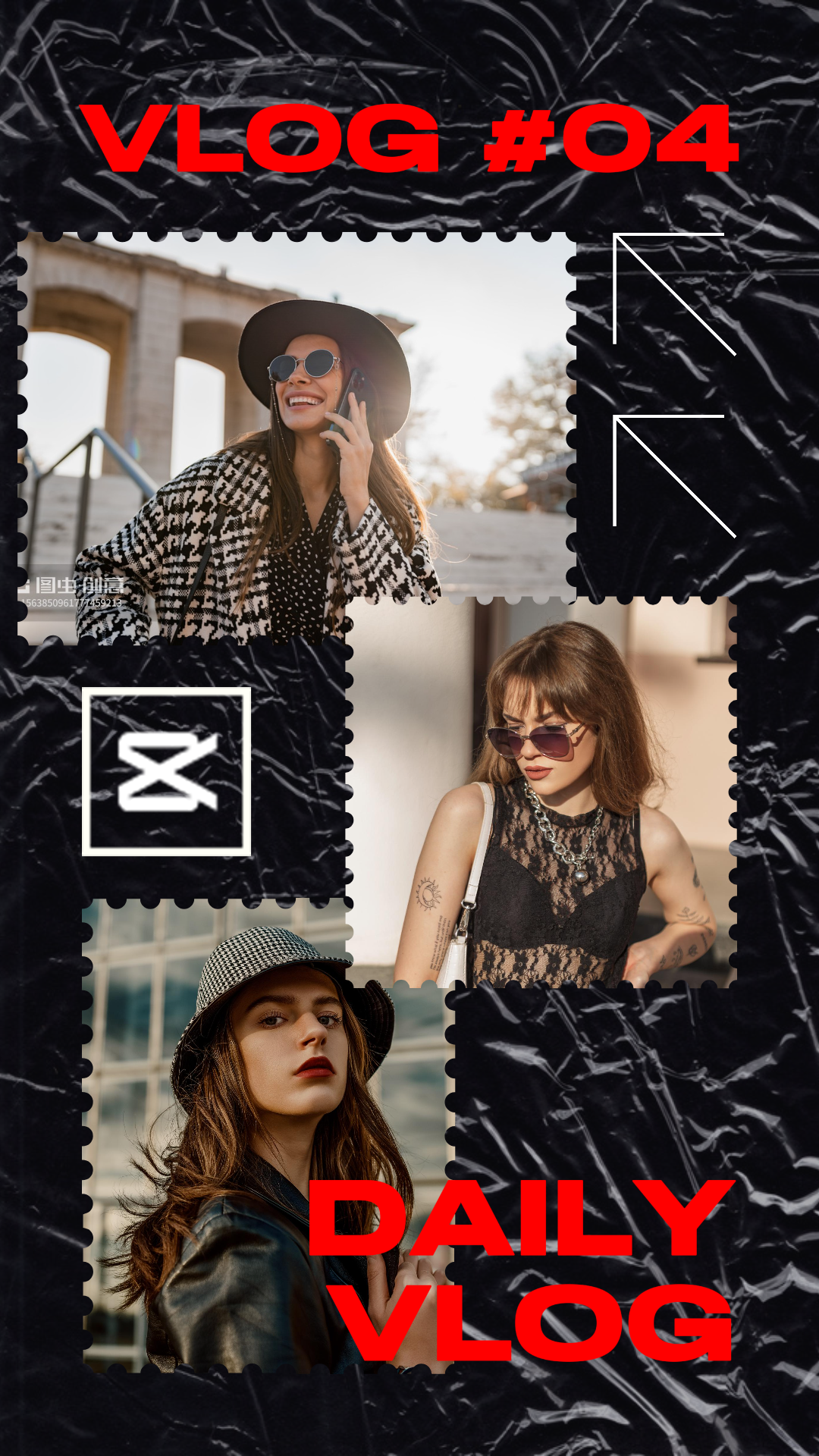 capcut template cover