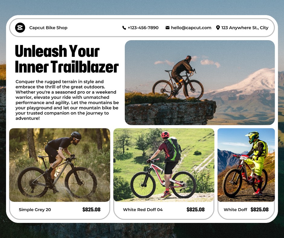 Autres produits de vélo de montagne Afficher la publication Facebook