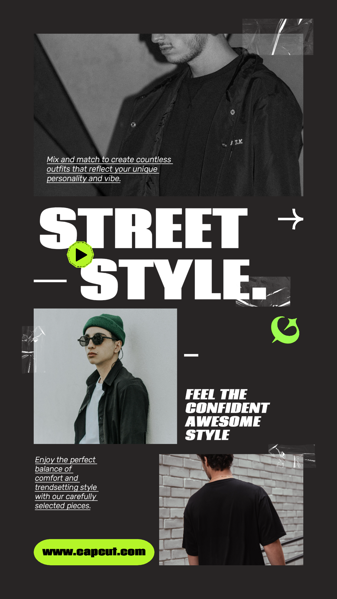 capcut template cover