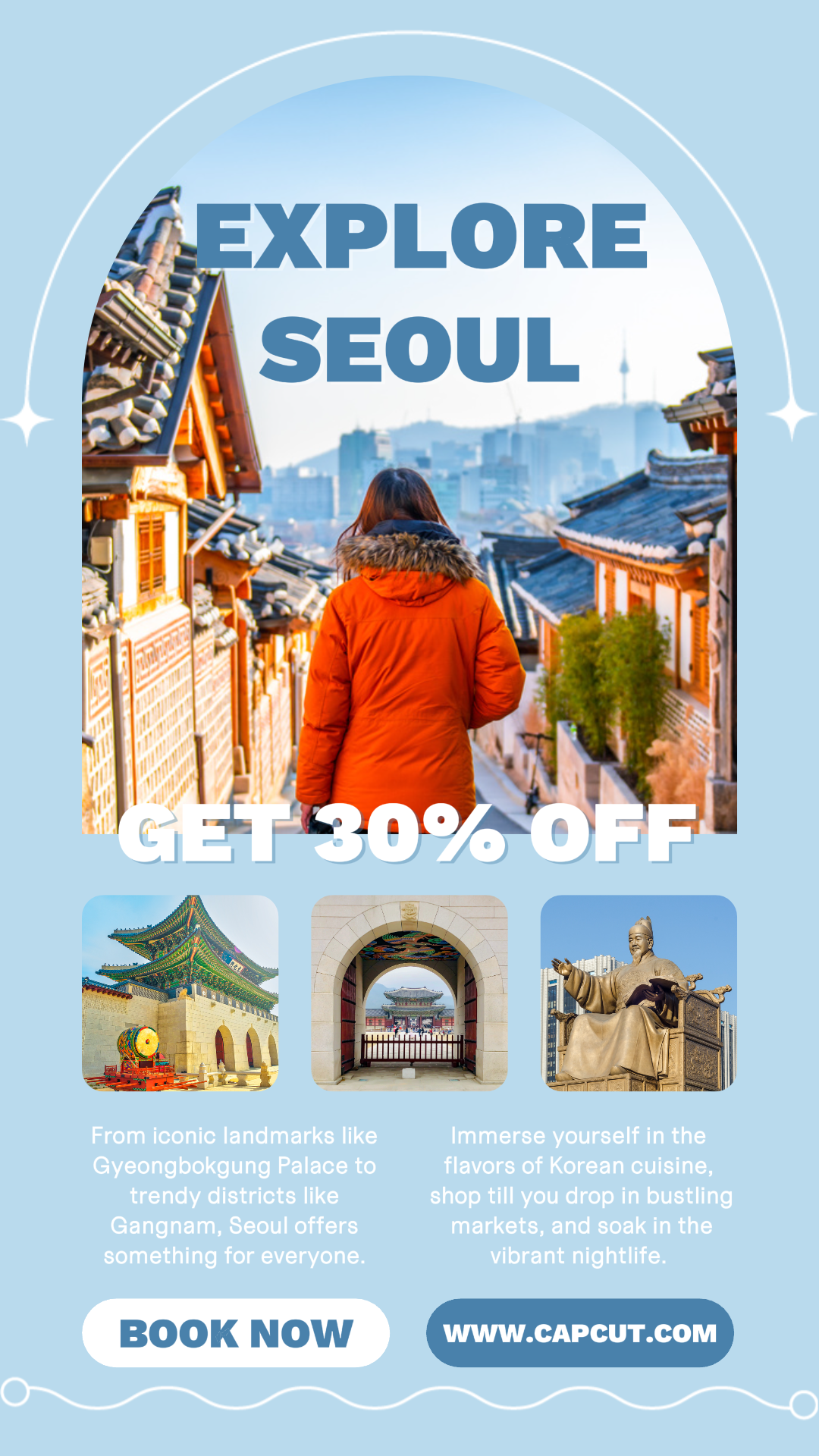 Promosi Perjalanan Cerita Instagram Korea