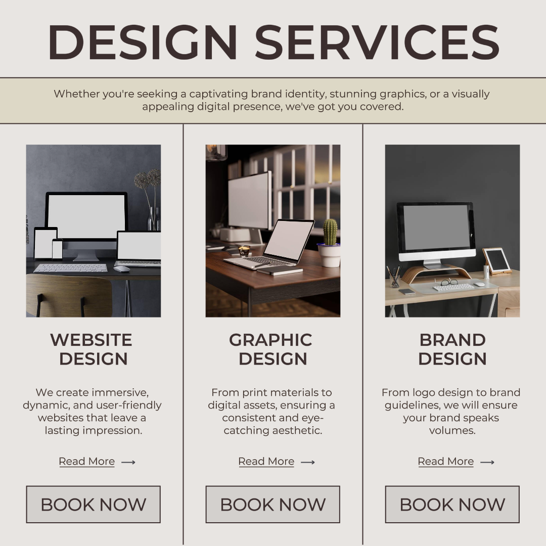 Layanan Kehidupan Pemasaran Poster Layanan Tampilan Instagram Post Beige Minimalis