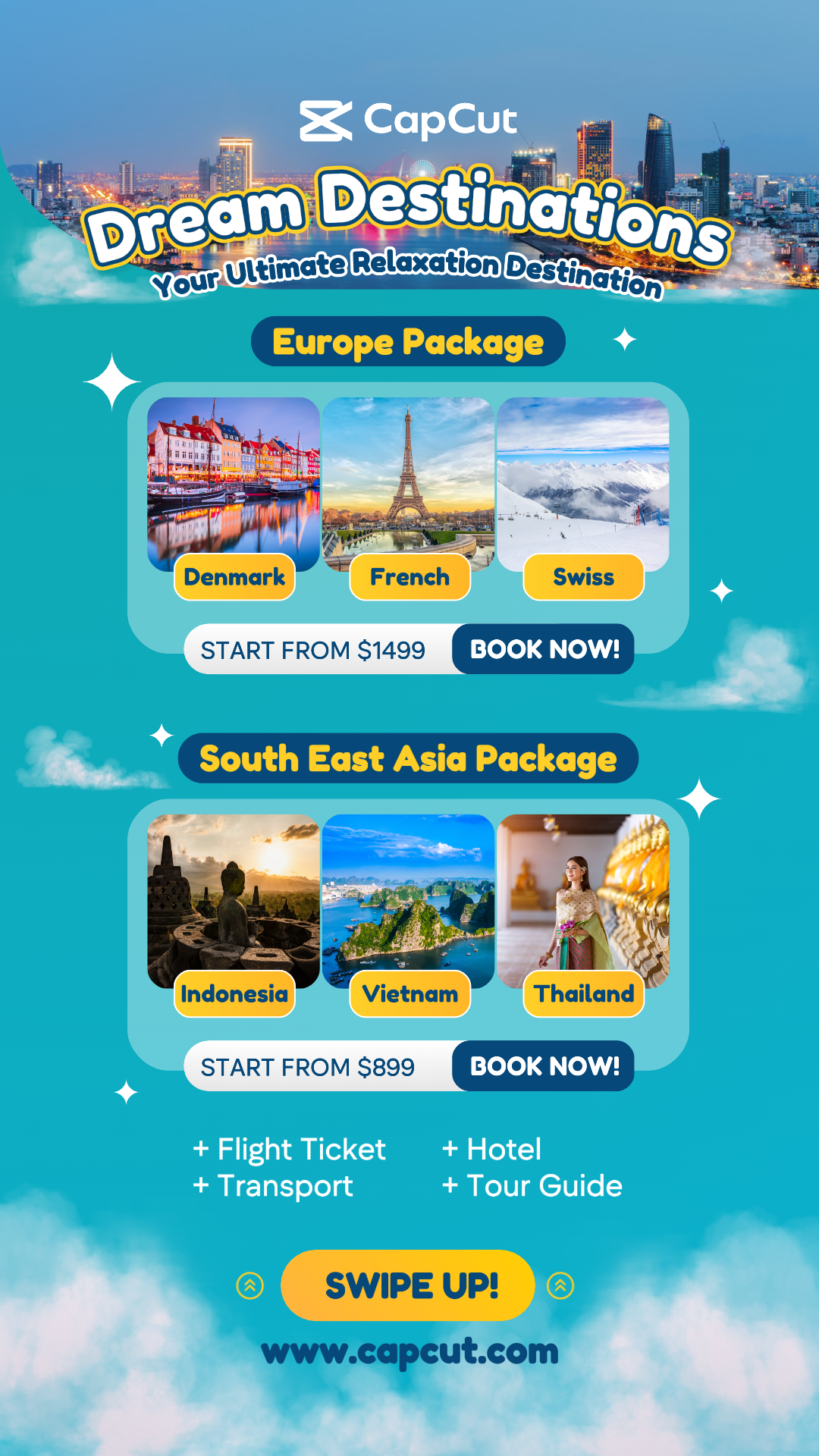 capcut template cover