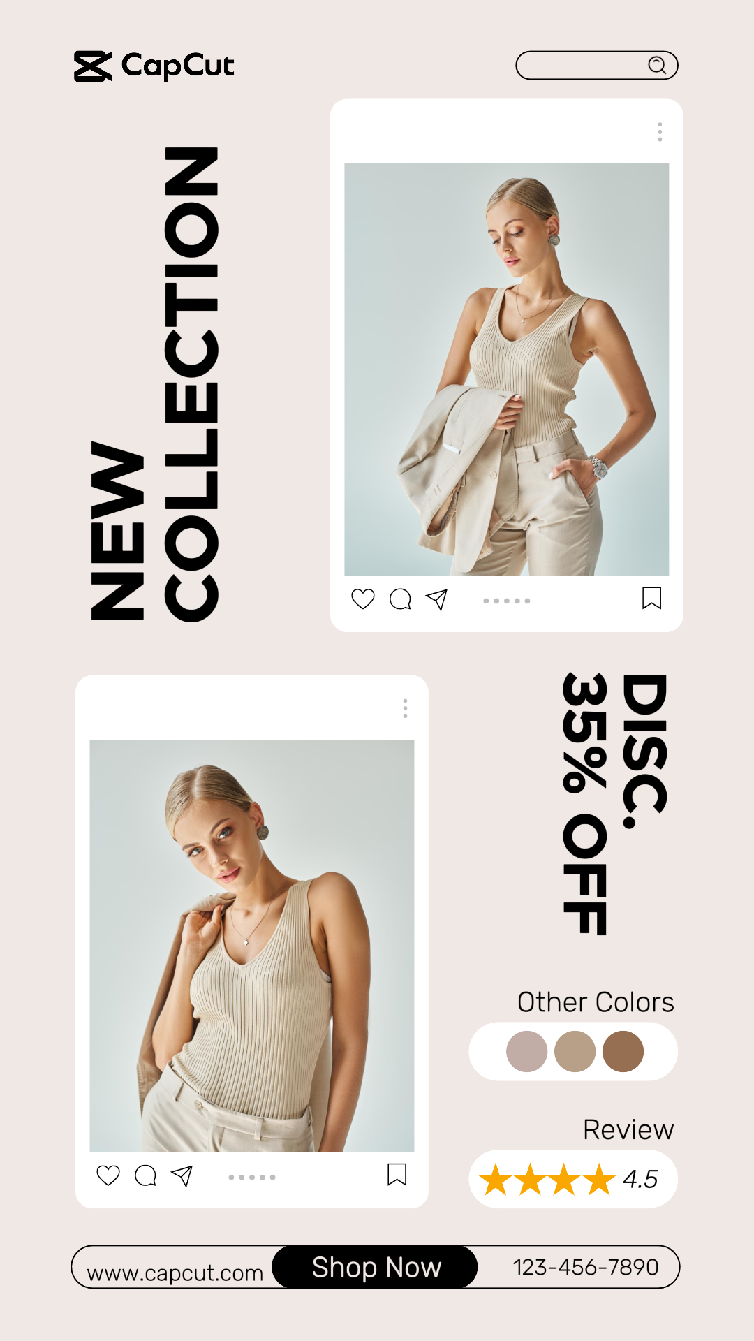 capcut template cover