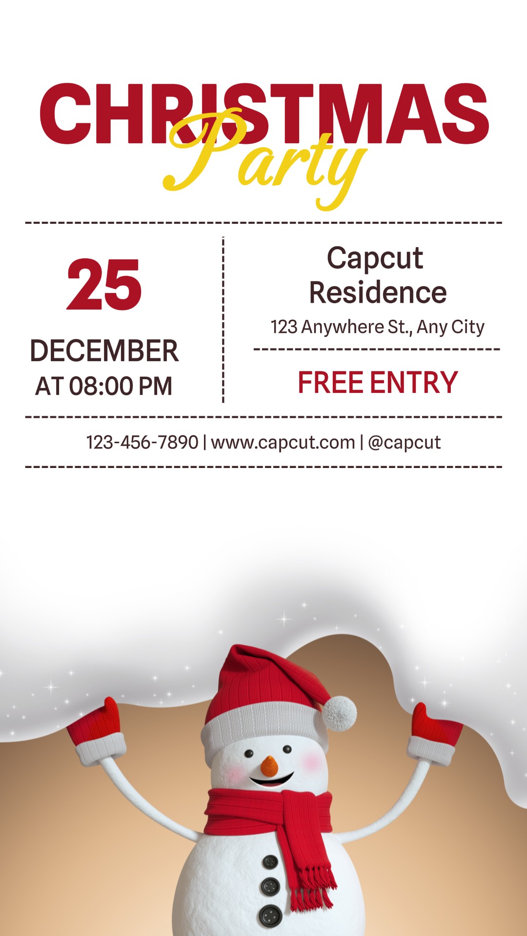 capcut template cover