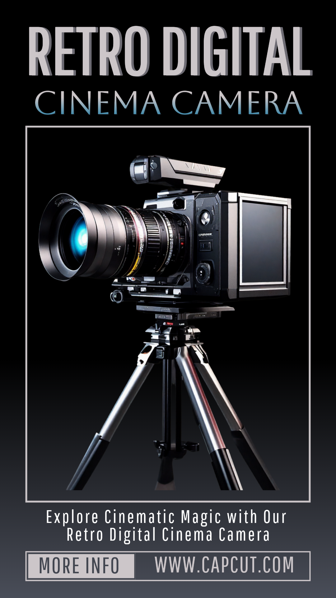 Electronic Cinema Camera Promo Instagram Story