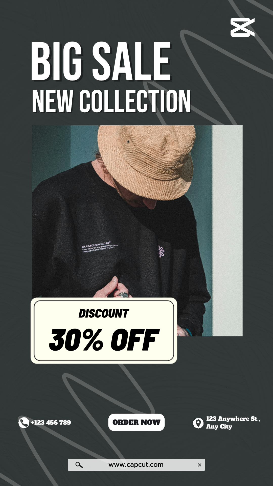 capcut template cover