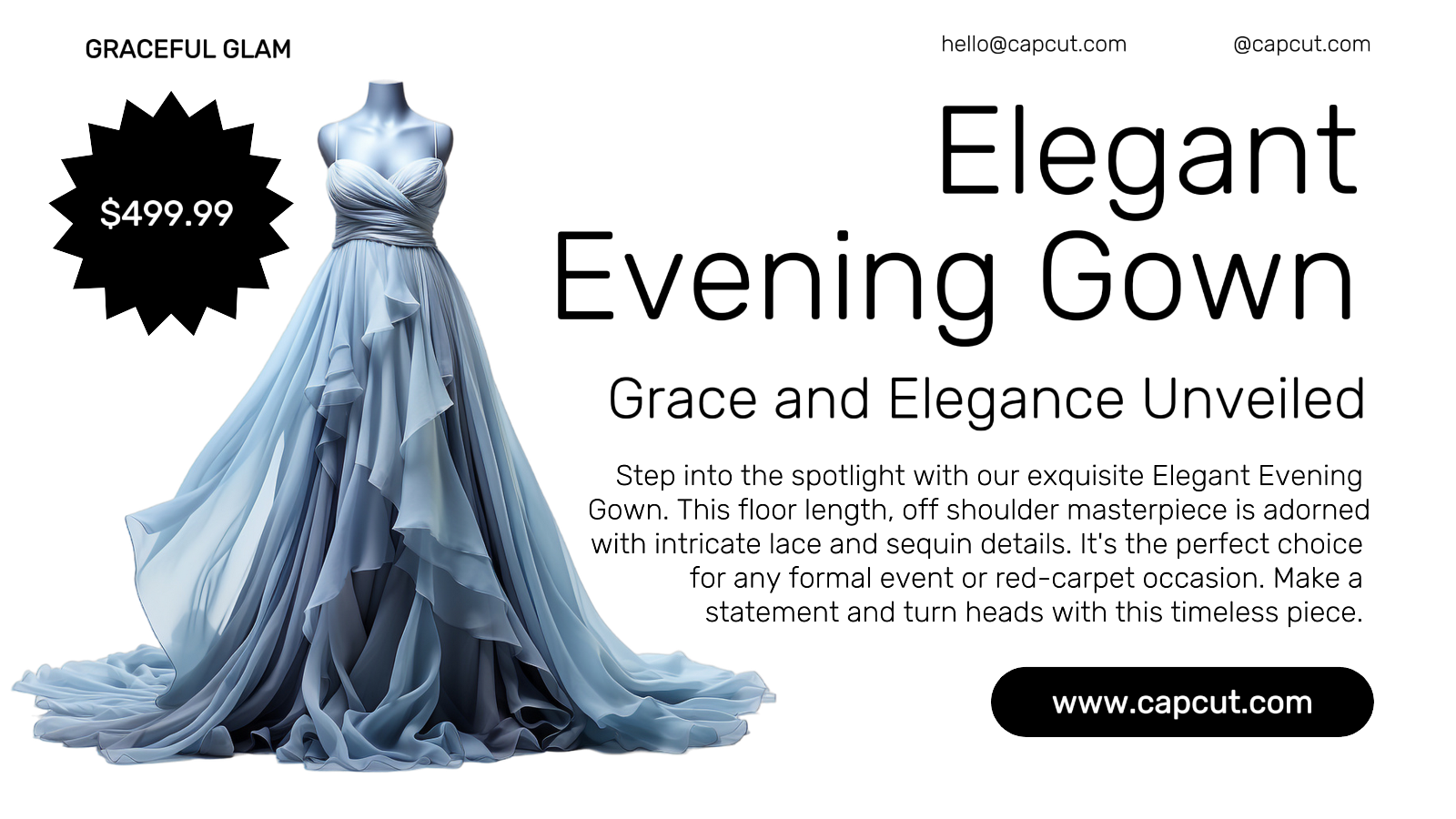 Fashion Product Display Twitter Post