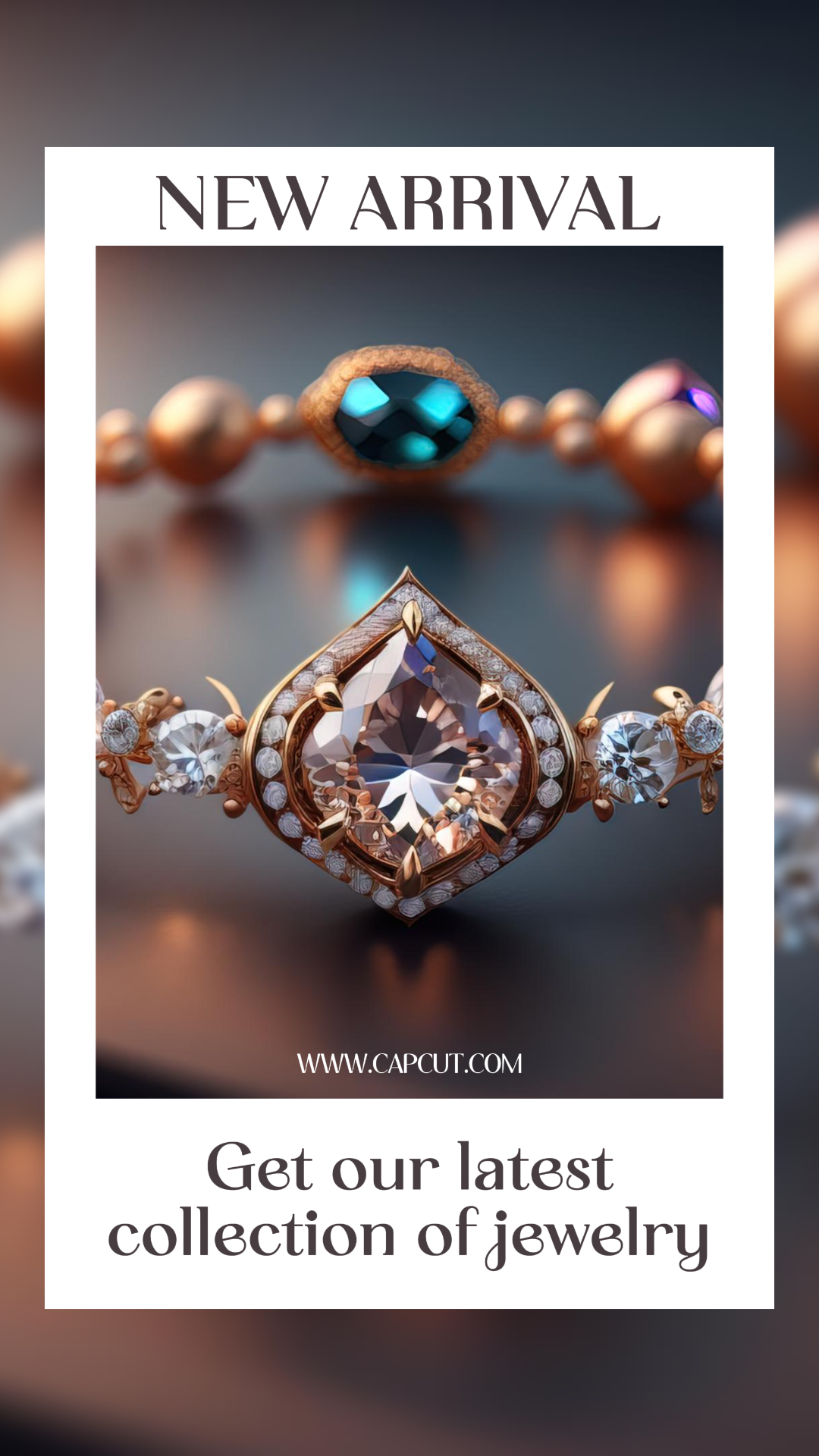 Jewelry and accessories New arrival Instagram Story New Arrival