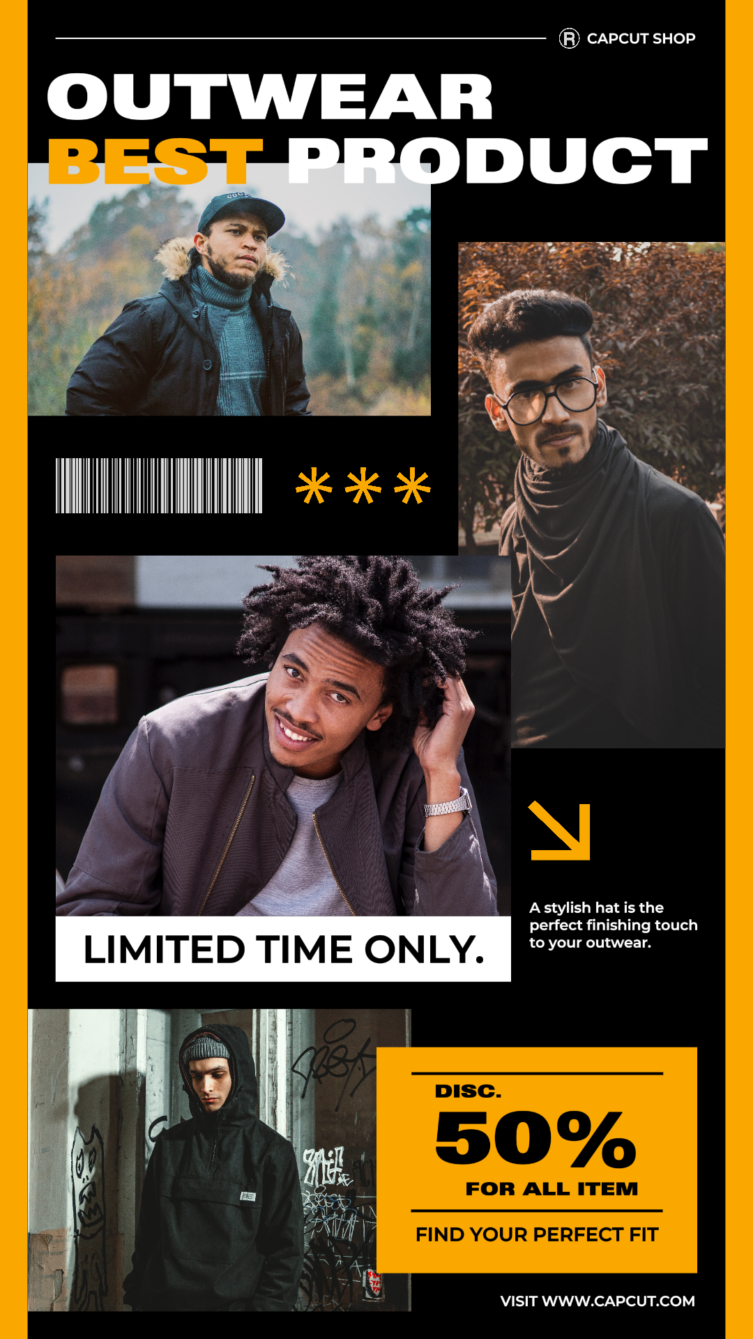 capcut template cover