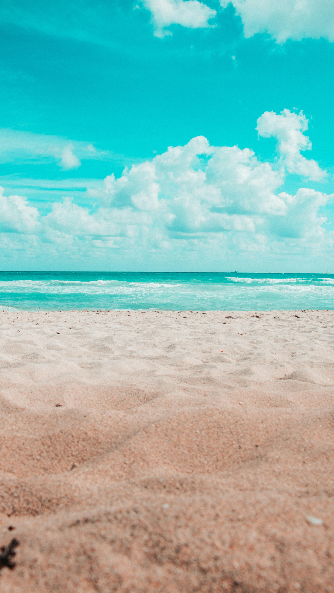 Papel de parede criativo pôster praia