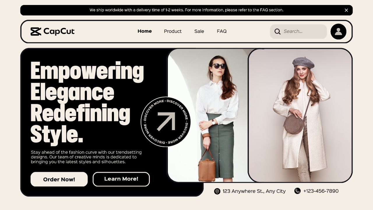 capcut template cover