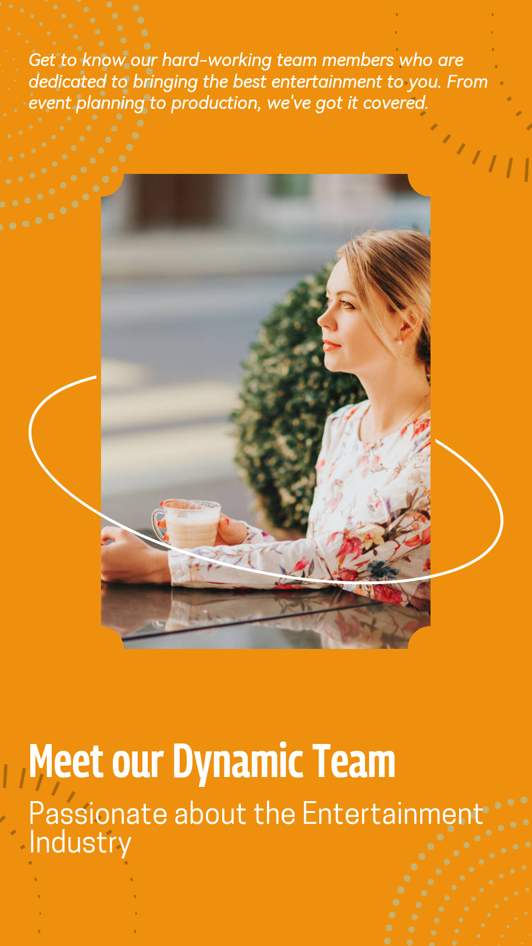 Introducción al equipo de entretenimiento