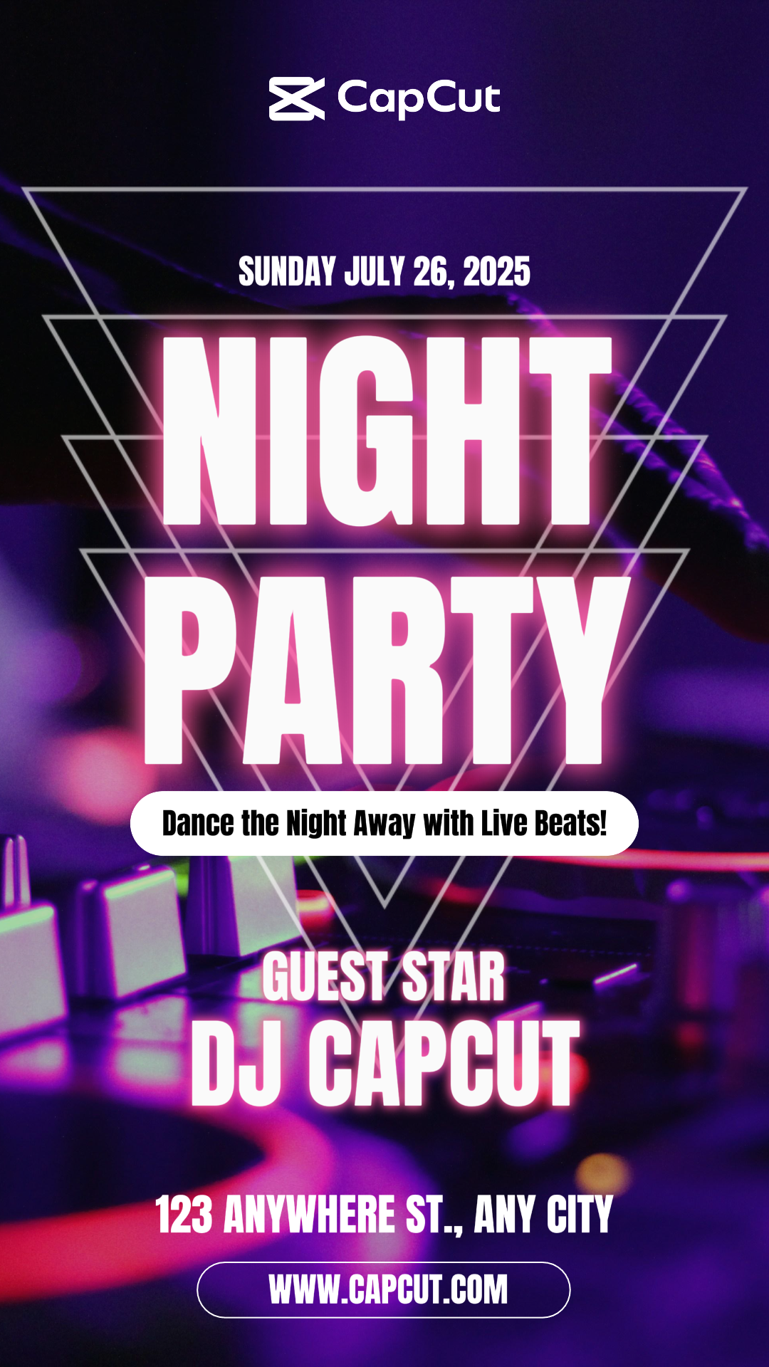 capcut template cover