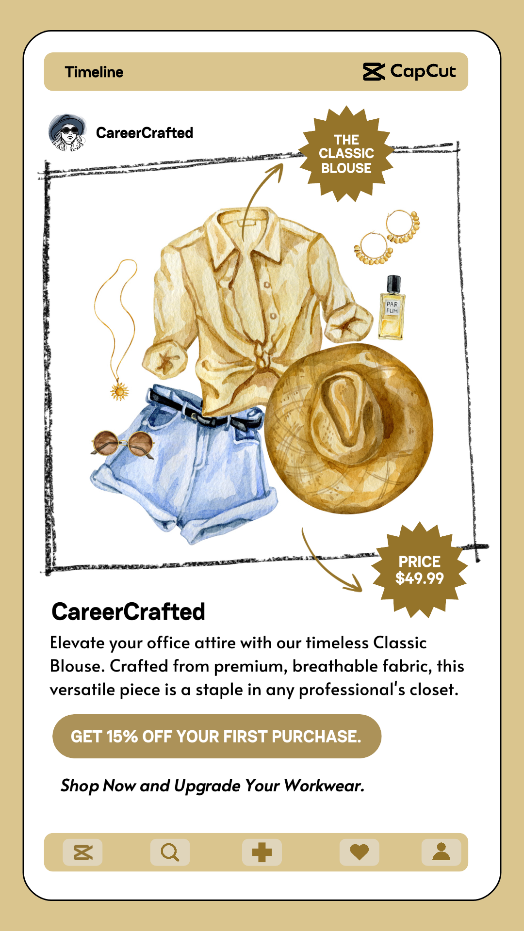 capcut template cover