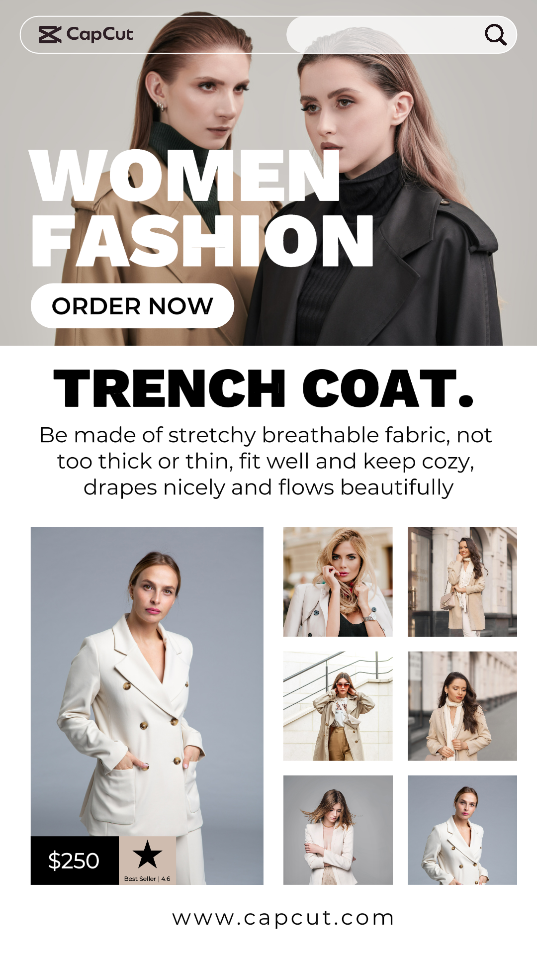 capcut template cover