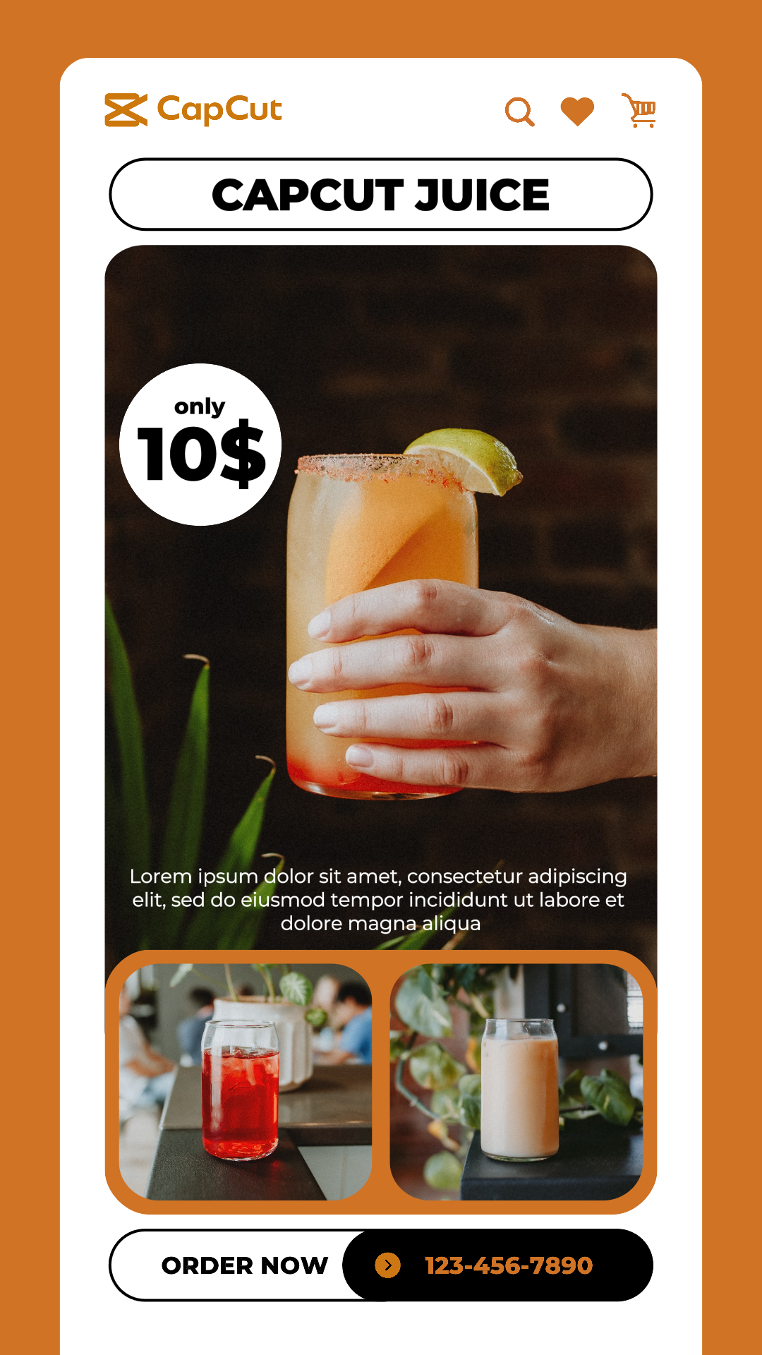 capcut template cover