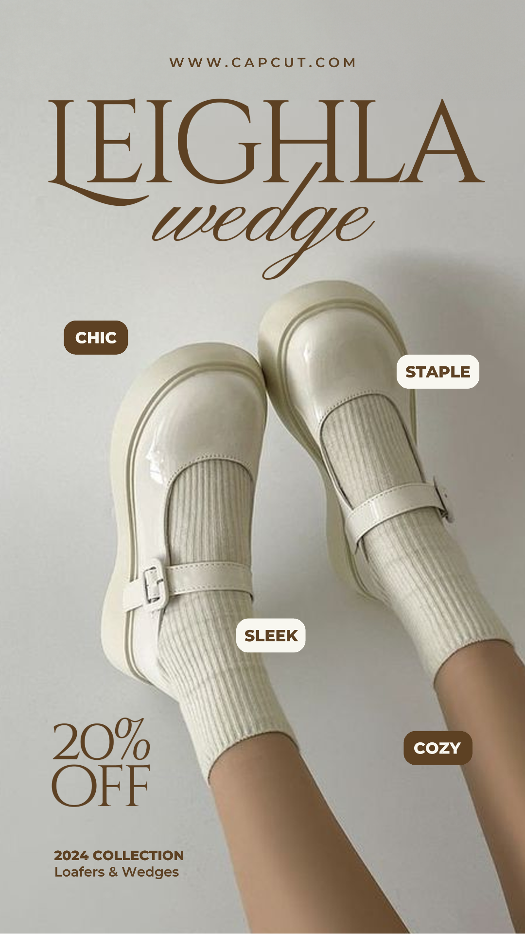 Shoes Marketing Poster IG Story Aesthetic