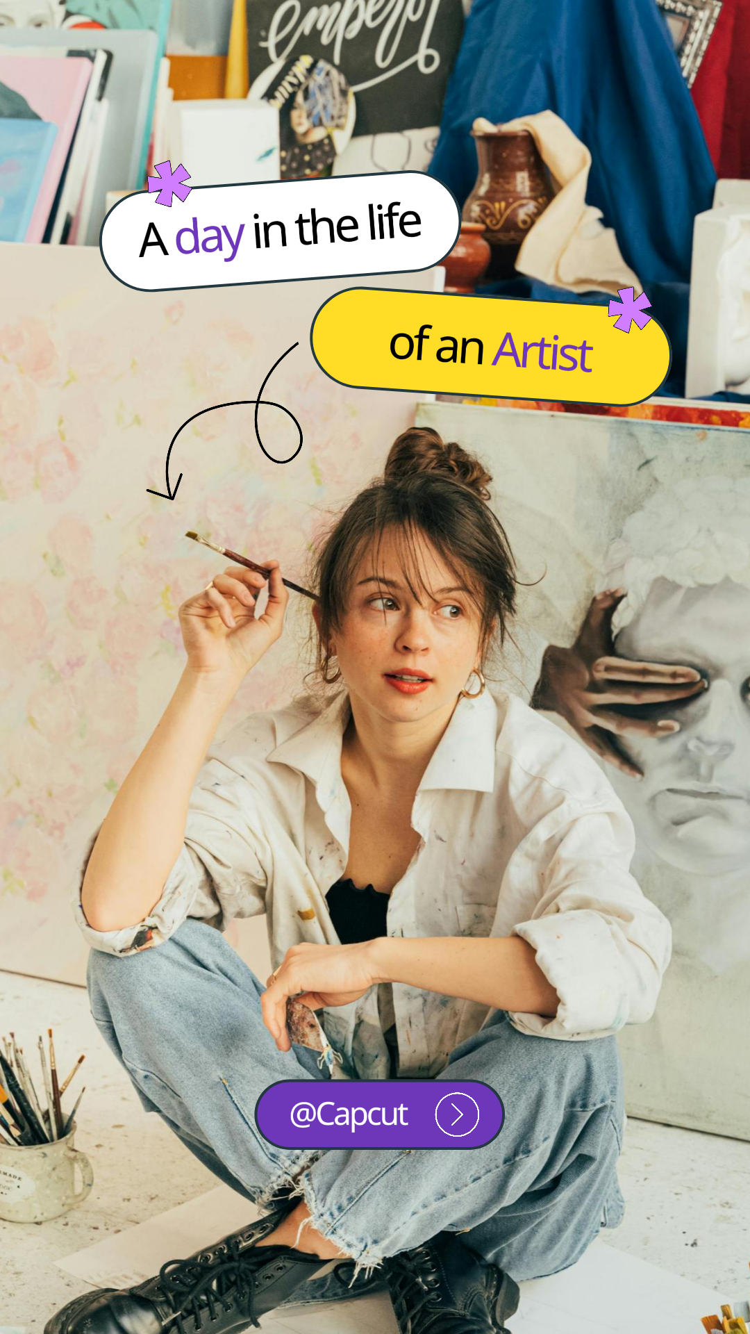 capcut template cover