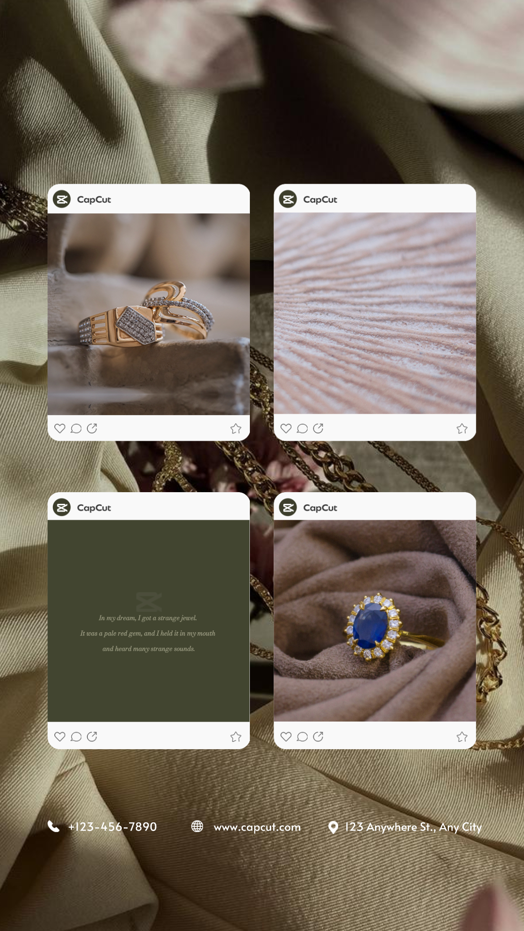 Joyas y accesorios Espectáculo de joyas minimalista 