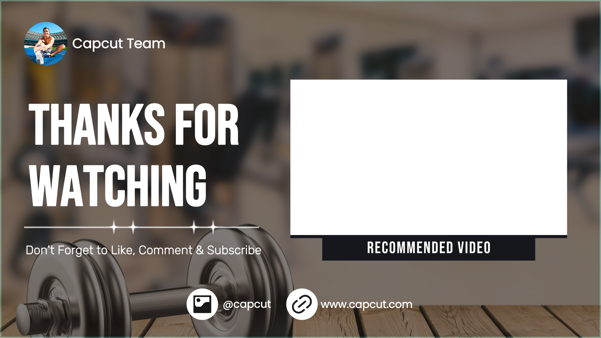 capcut template cover