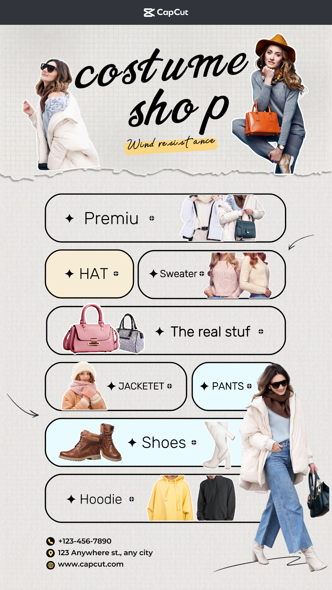 capcut template cover