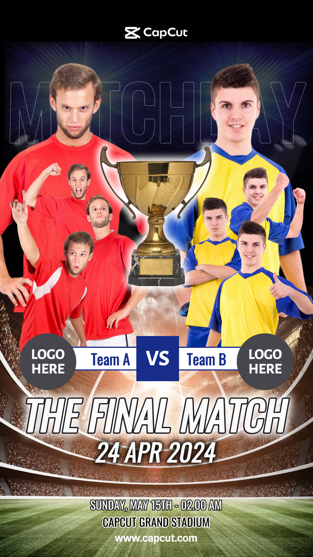 capcut template cover