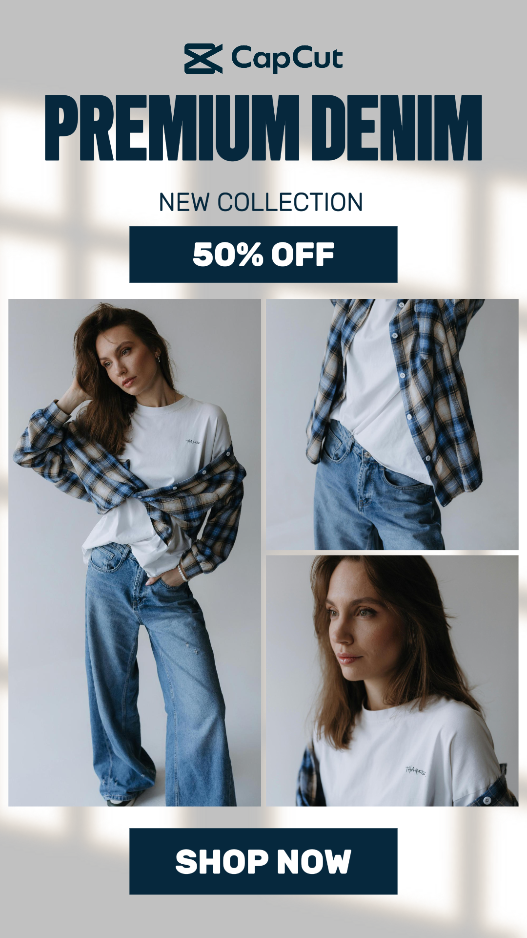 Tone on tone style - Instagram Story - Lifestyle blue