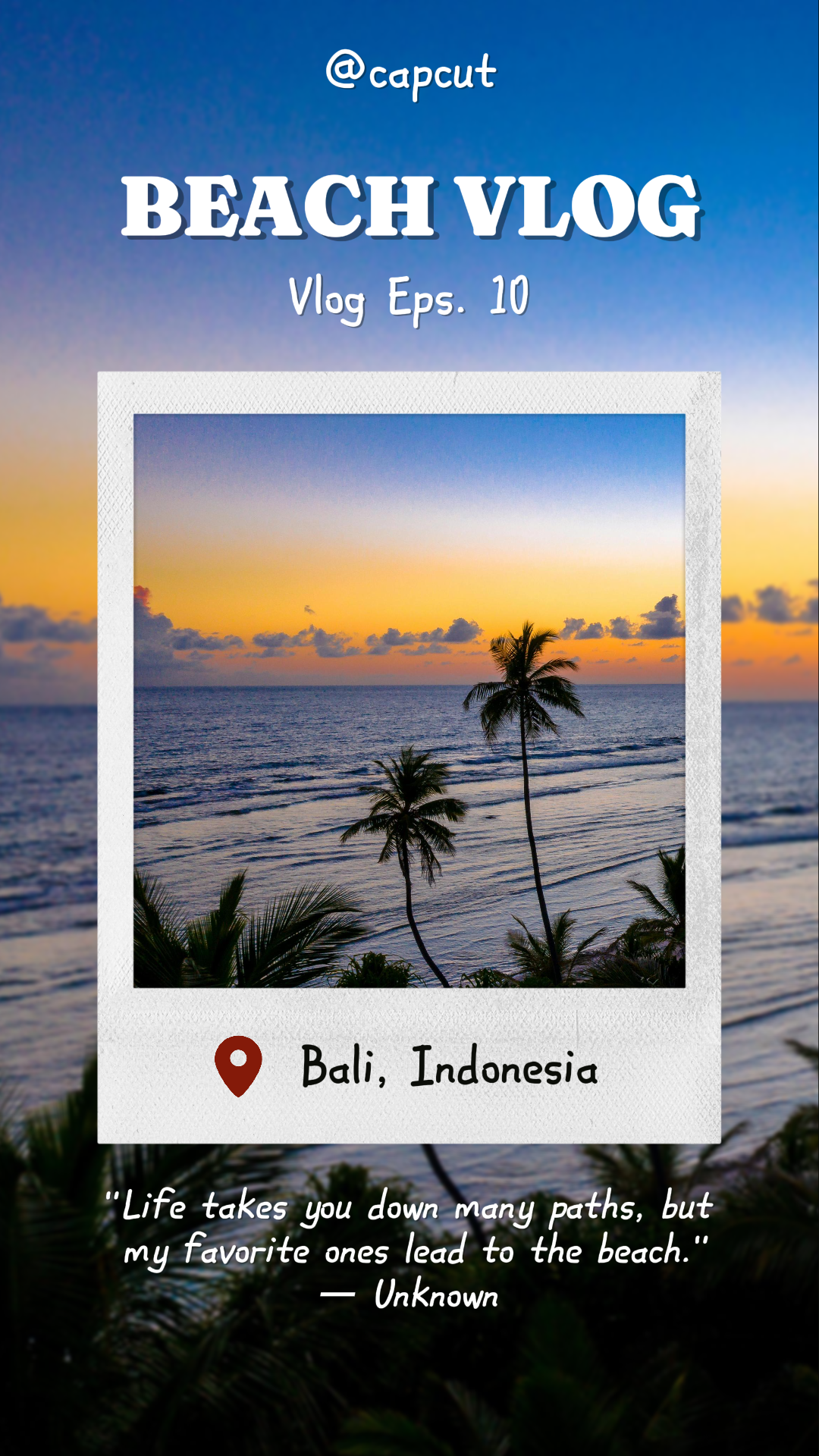 capcut template cover