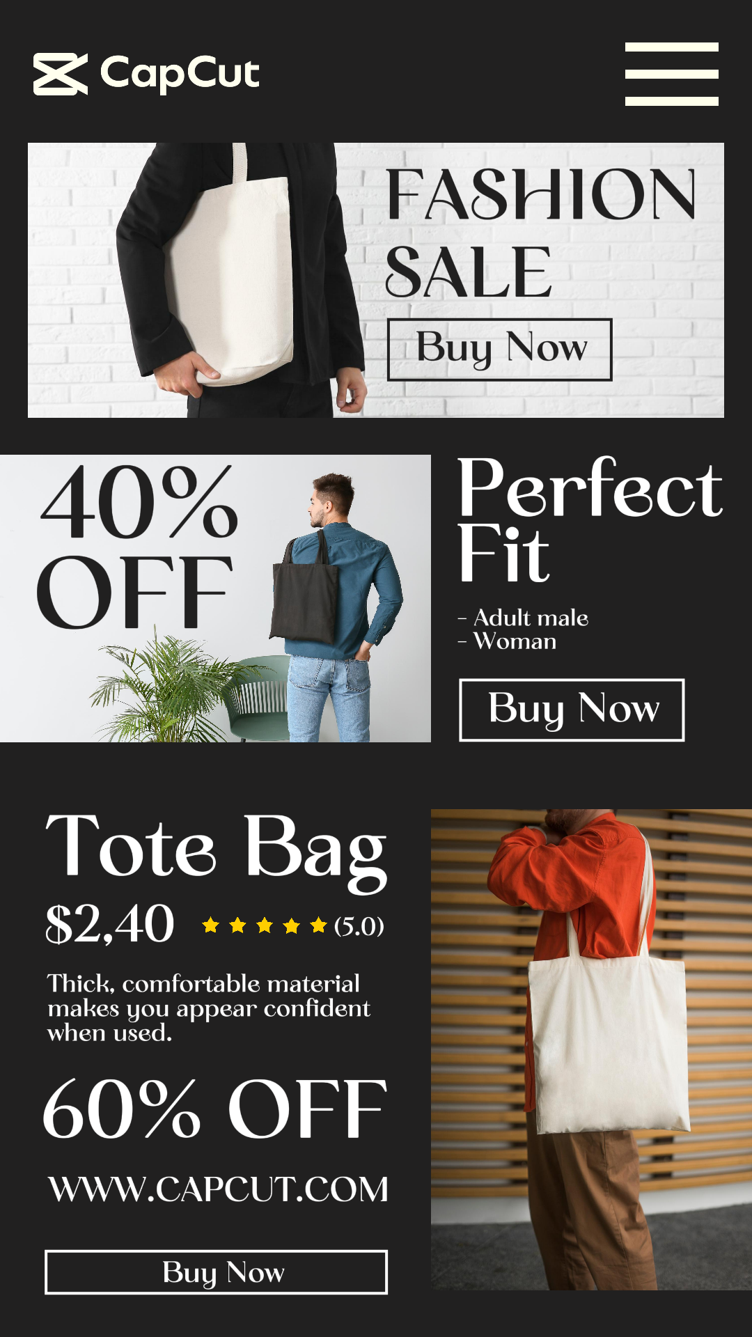 capcut template cover