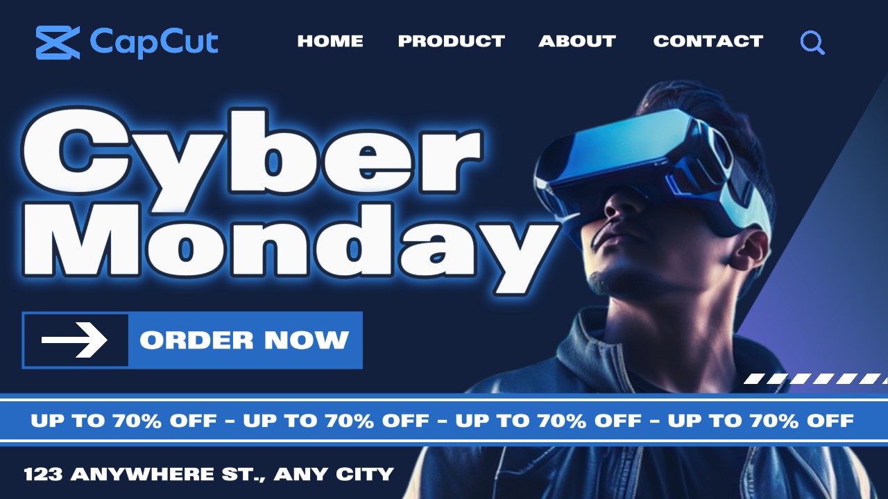 Halaman Promosi Senin Cyber