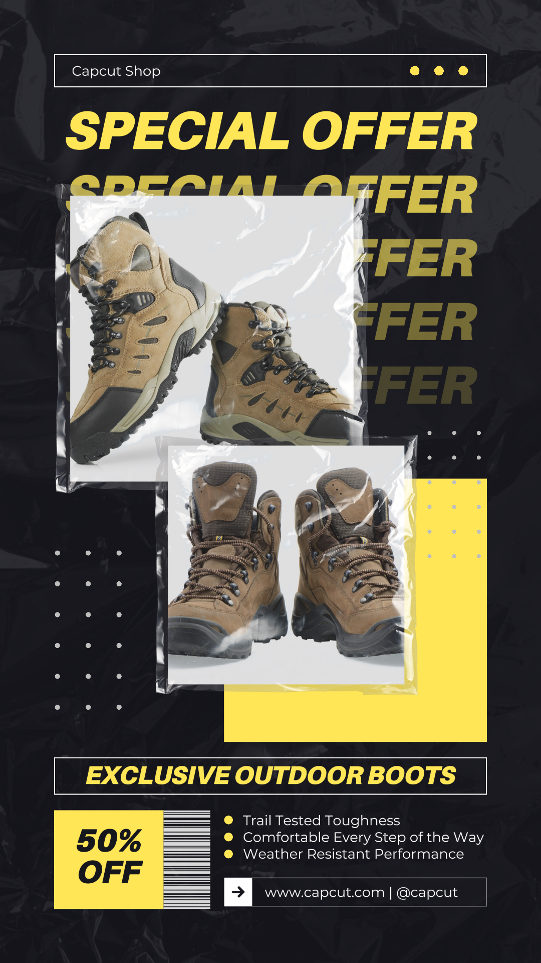 capcut template cover