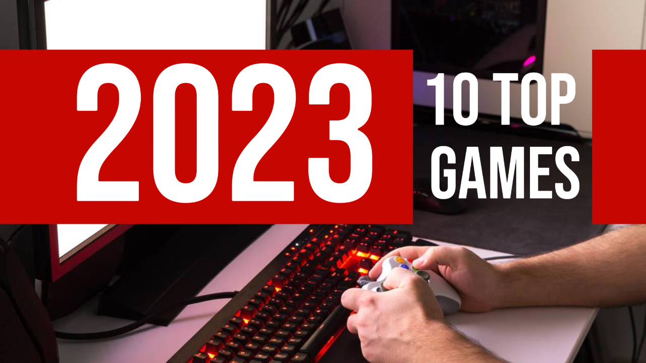 YouTube Thumbnail 2023 GOTY Top 10 Spiele des Jahres
