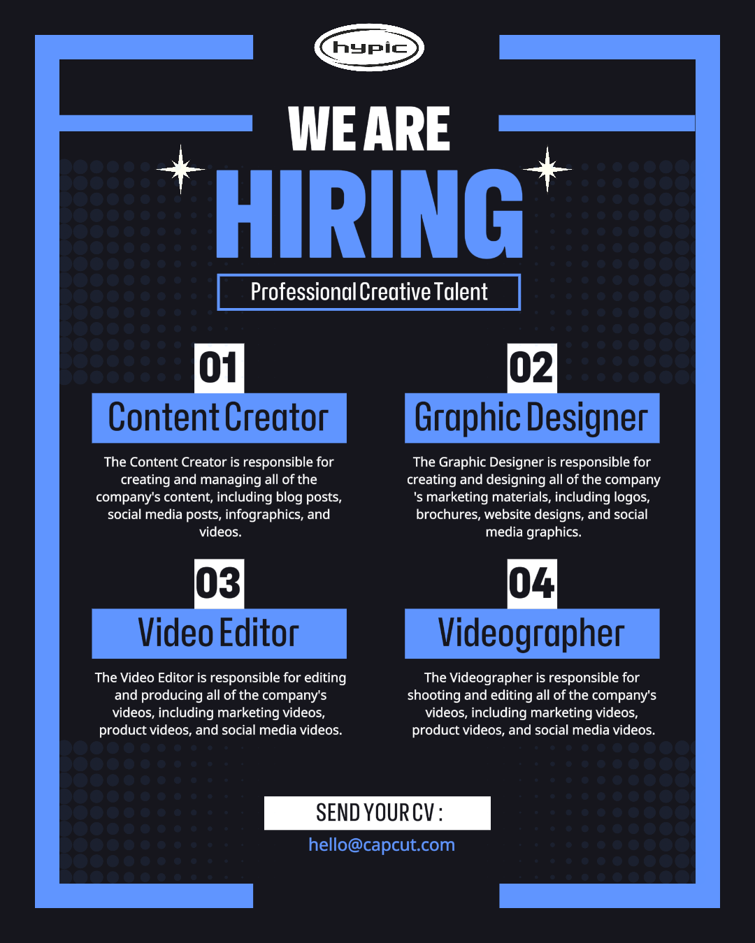 우리는 포스터 인스타그램 게시물을 고용하고 있습니다