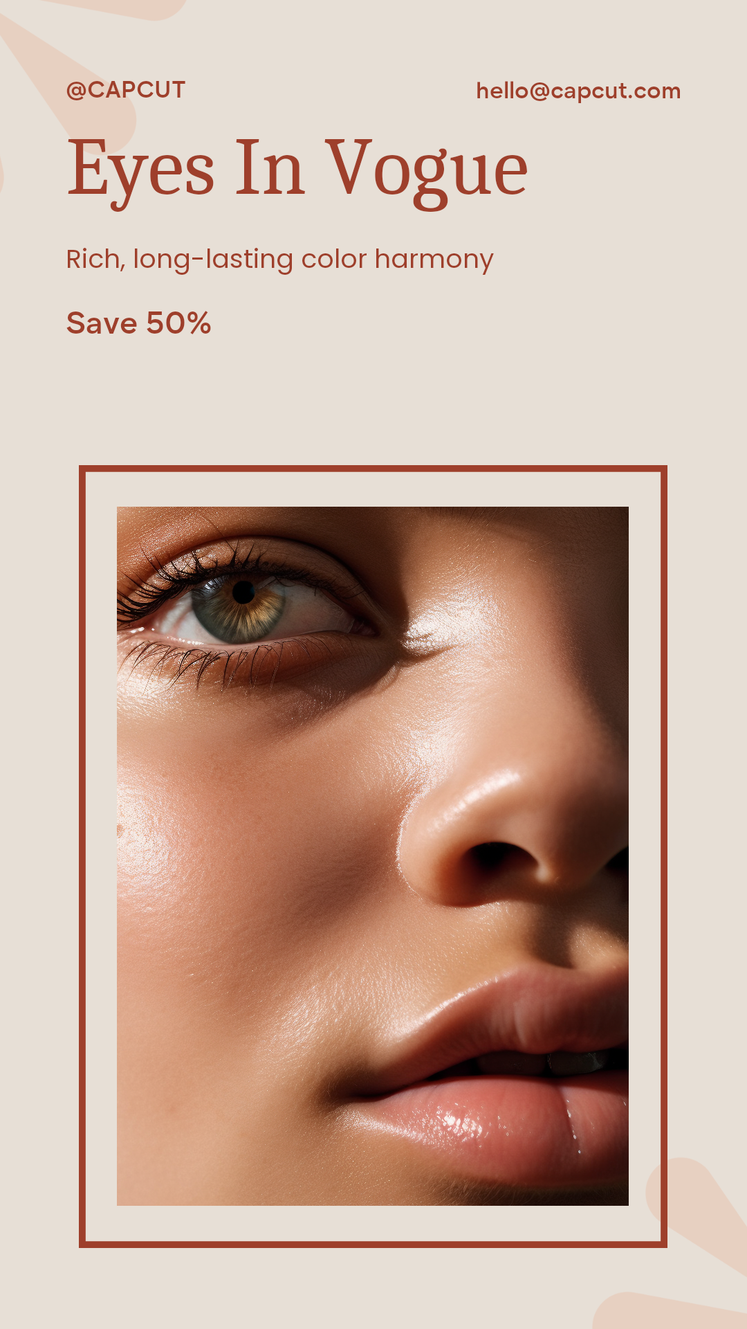 Beauty & Personal care Product display Detail Presentation