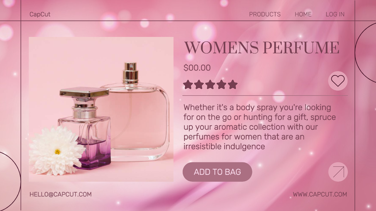 Exibição de produtos de perfume para mulheres de beleza Youtube