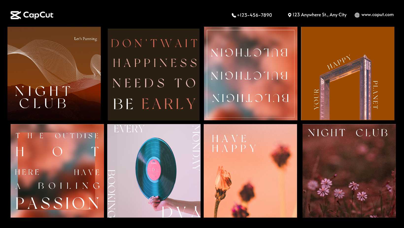 capcut template cover