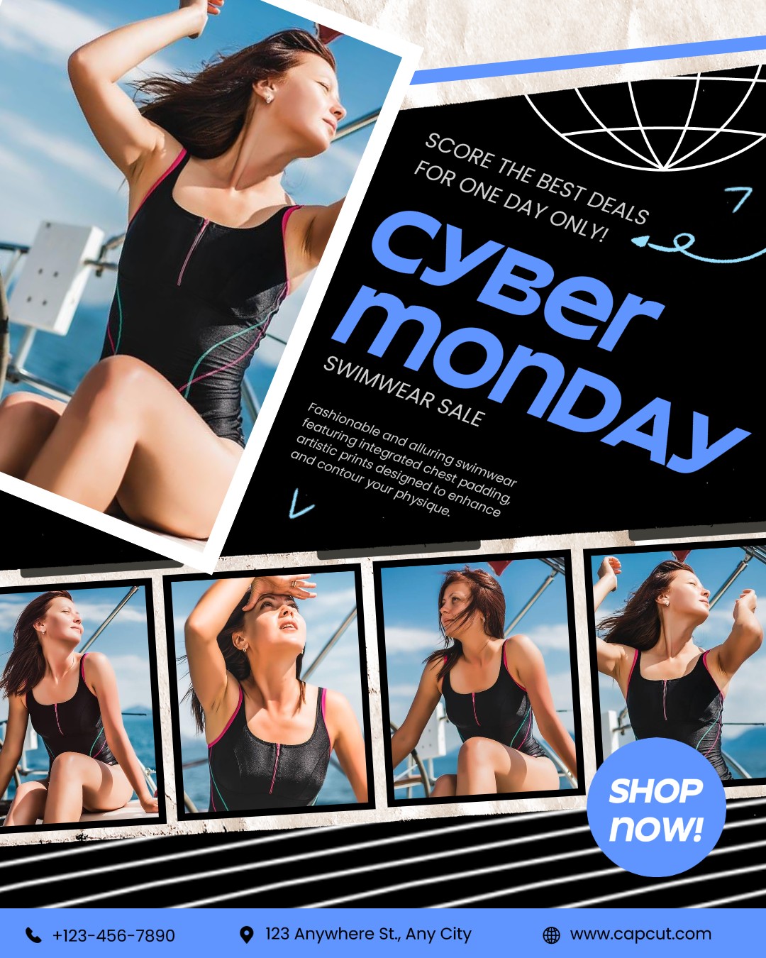 Penjualan Pakaian Renang Senin Cyber