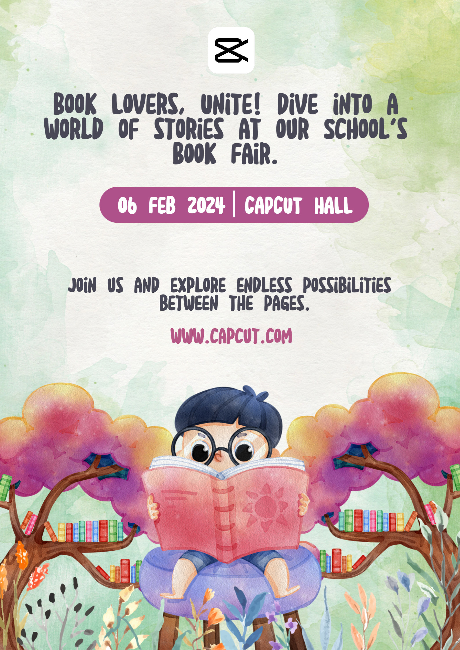 capcut template cover