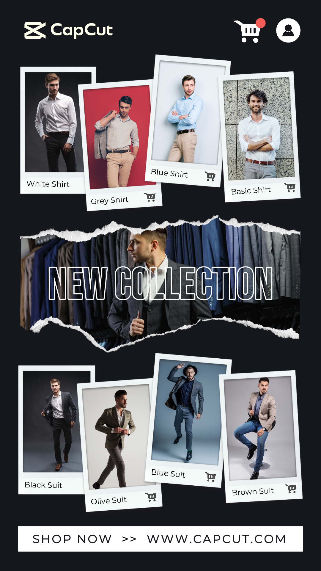 capcut template cover