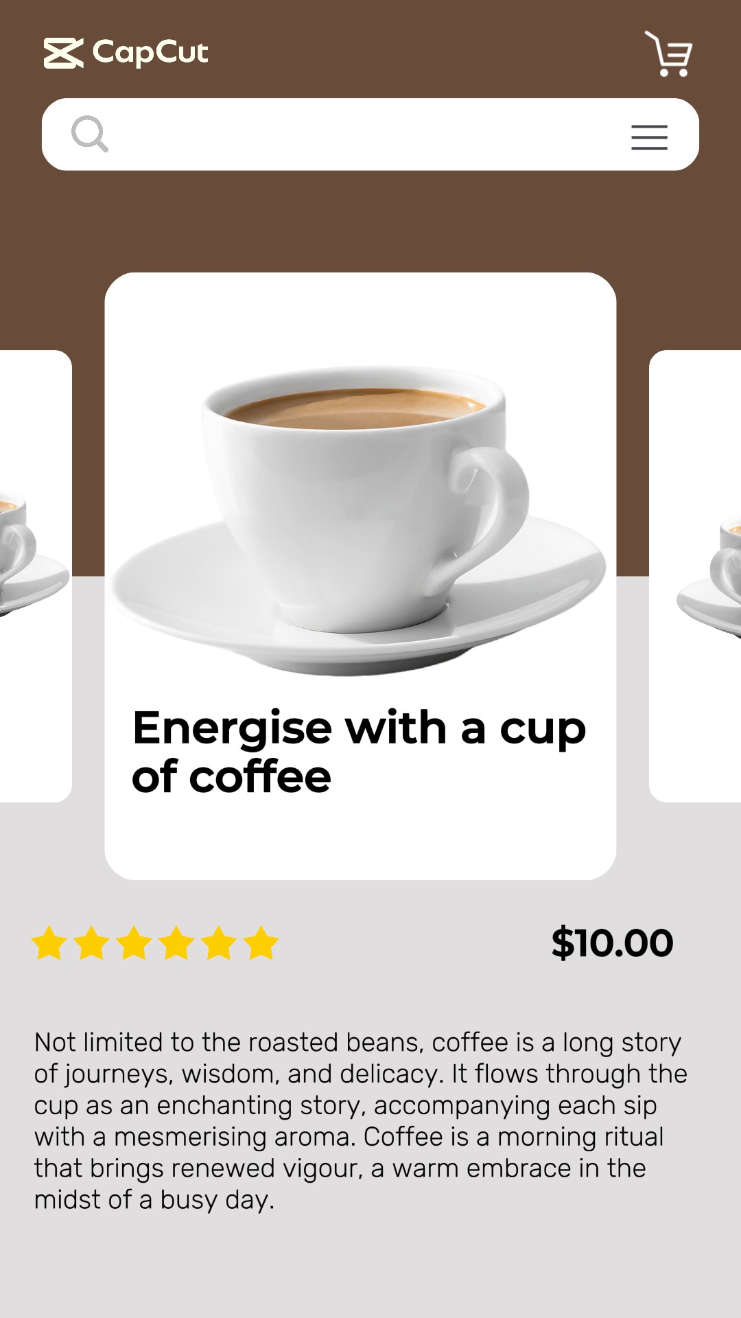 capcut template cover