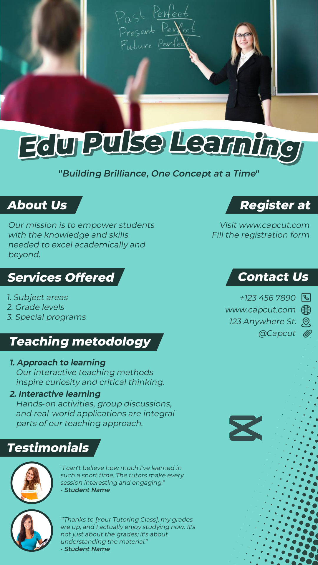 capcut template cover