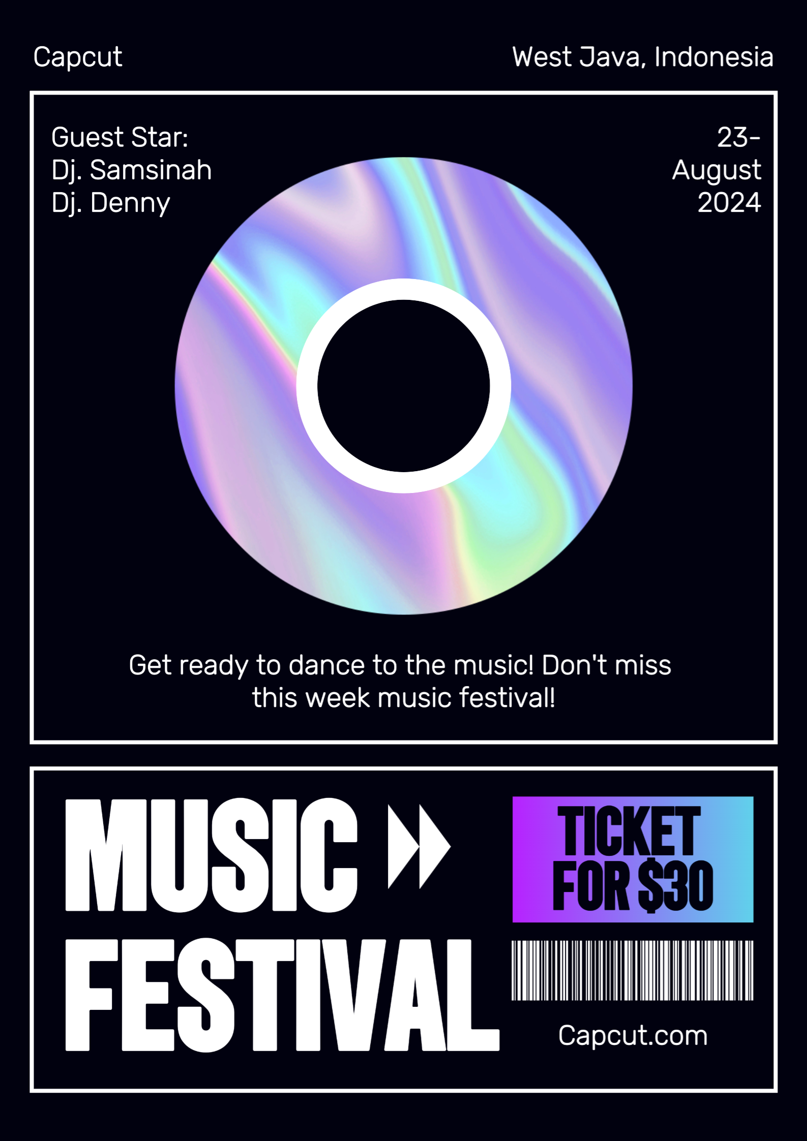 capcut template cover