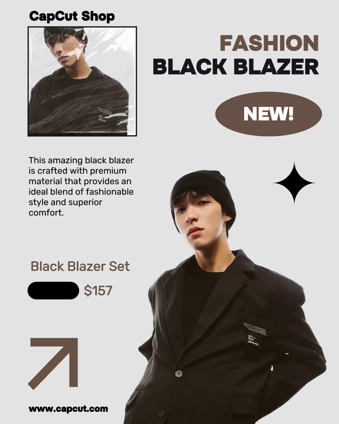 capcut template cover