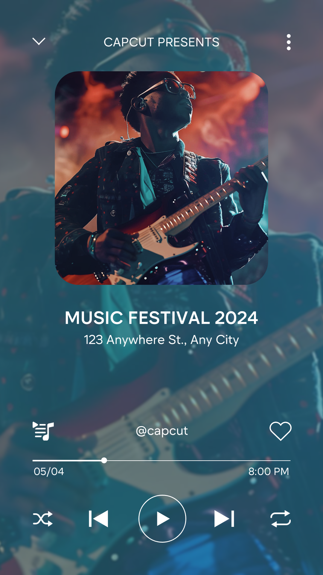 capcut template cover