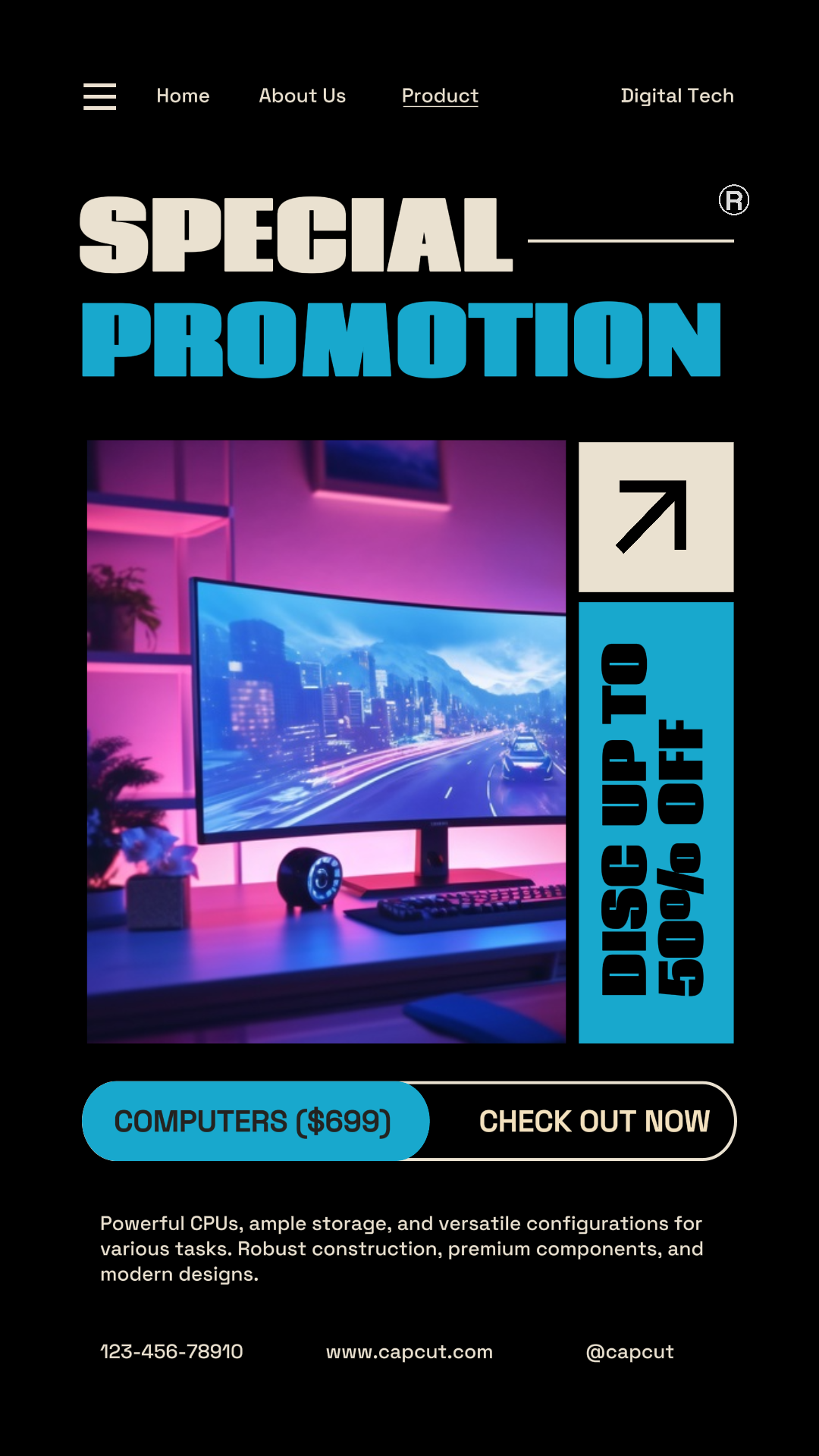 capcut template cover